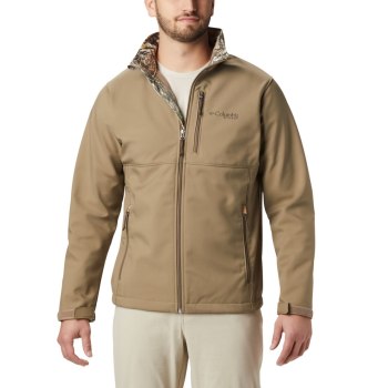 Columbia PHG Ascender Softshell, Chamarras Marrom Para Hombre | 039854-JQS